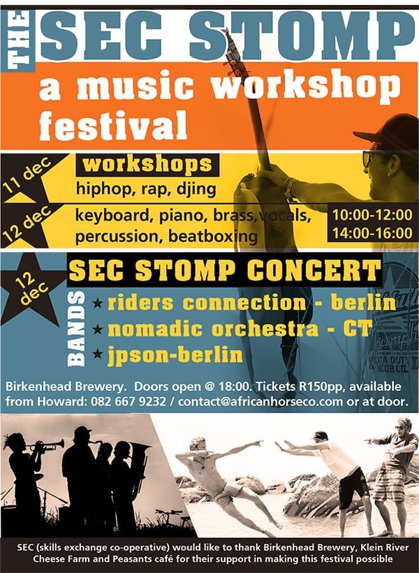 SEC STOMP – A music workshop festival