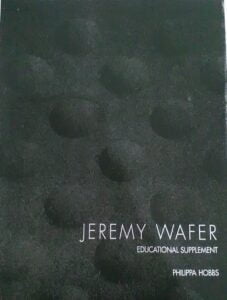 TAXI Art Books Educational Supplement: Jeremy Wafer