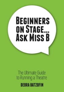 Beginners on Stage... Ask Miss B