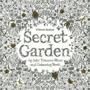 Secret Garden: An Inky Treasure Hunt and Coloring Book