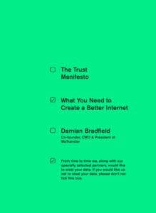 The Trust Manifesto