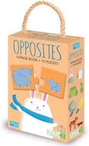 Puzzle 2: Opposites (10-Page Book + 10 Puzzles)