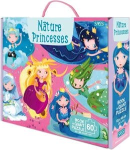 Book + Giant Puzzle: Nature Princess