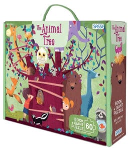 Book + Giant Puzzle: The Animal Tree